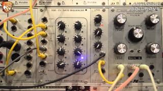 Concussor SQ8 CV / Gate sequencer eurorack module overview / how-to / tutorial