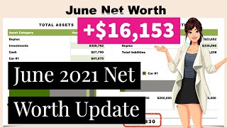 June 2021 Net Worth Update | Almost $420,000 | Mid-Year Goals Review