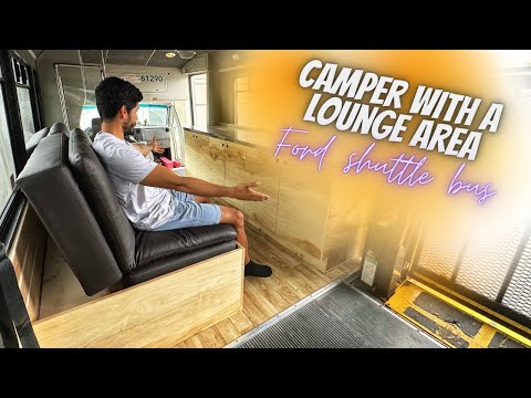 Ford Shuttle Bus Turned in to a Lounge