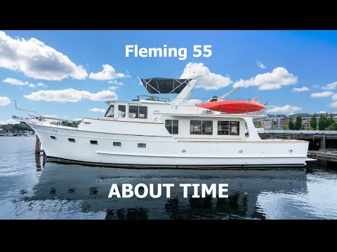 Inside a 1999 Fleming 55 "ABOUT TIME" | For Sale Now in Seattle, WA
