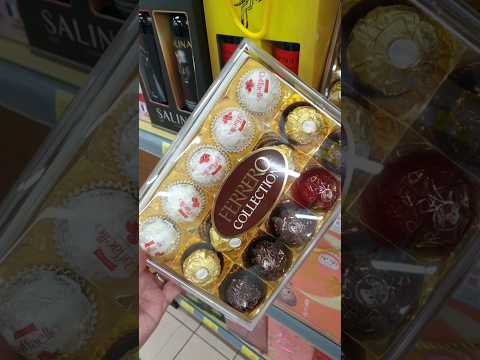 Ferrero Rocher/Ferrero collection #chocolate #Ferrero #rocher #shorts #sweets#sweettooth #collection