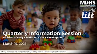 Information Sharing Session March 19, 2025