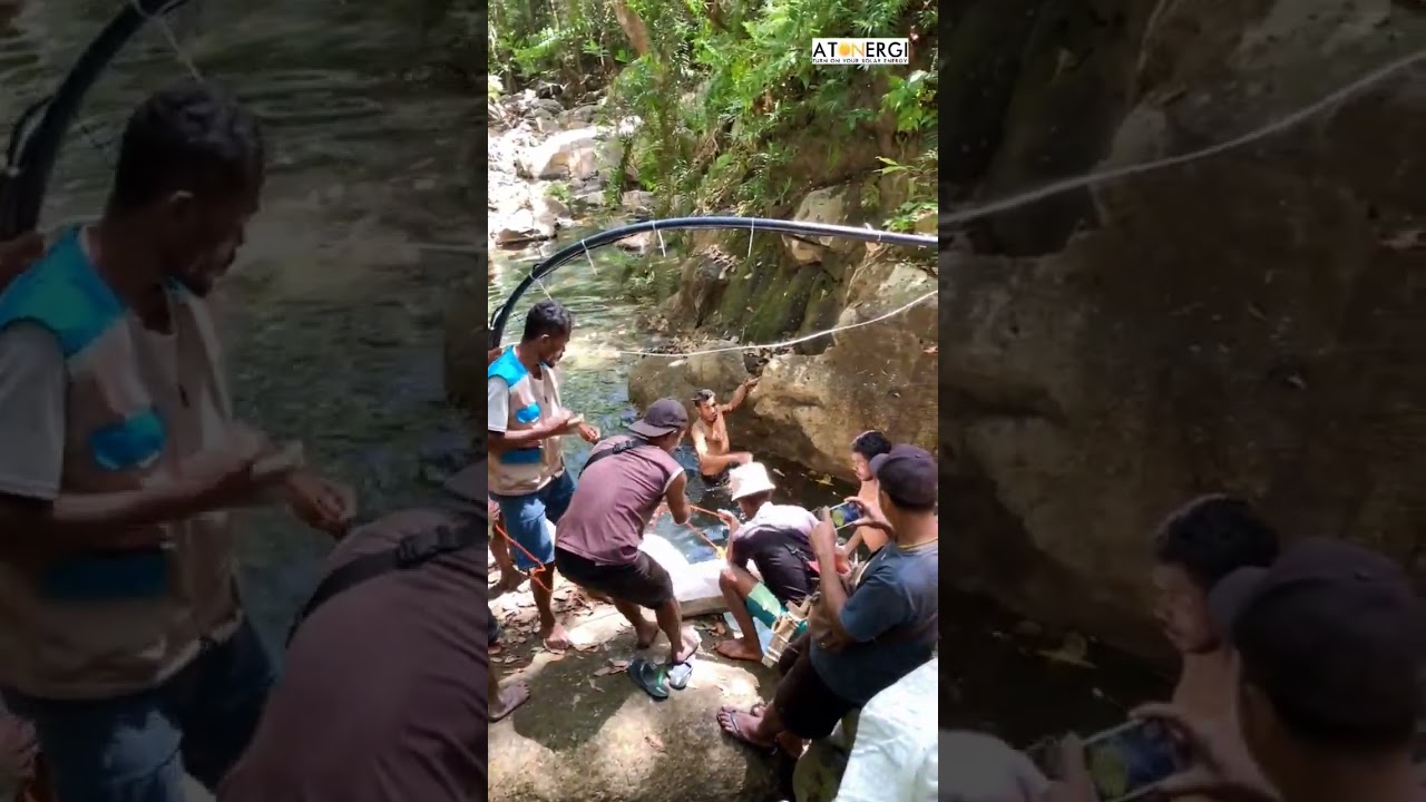 Pemasangan Pompa Air Tenaga Surya bersama komodo water. Informasi pemasangan cek sosmed kita! 😊