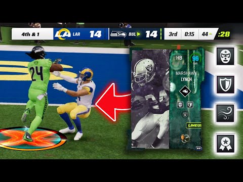 EA Gave Marshawn Lynch 99 TRUCKING! HES UNSTOPPABLE Madden 23