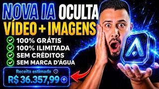 FINALMENTE SAIU! Nova IA INSANA para Vídeos e Imagens INFINITAS 100% GRÁTIS e ILIMITADA (Canal Dark)