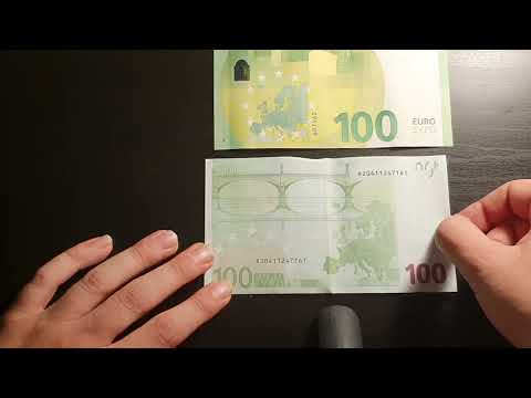 Alter und neuer 100 Schein im Vergleich - Unterschiede und Falschgeld erkennen