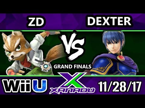 S@X 230 Smash 4 - ZD (Fox) Vs. Dexter (Marth, Roy) - SSB4 Grand Finals - Smash for Wii U.