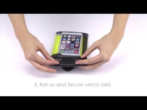 Use waterproof phone pouch by Travelon®