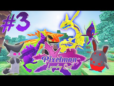 Pixelmon Legendary Quest X - Shadow Legendaries! - Episode 3 (Minecraft Pixelmon Roleplay)