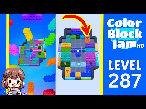 Color Block Jam Level 287 Guide