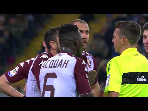 L' espulsione di Acquah - Giornata 23 - Serie A TIM 2017/18
