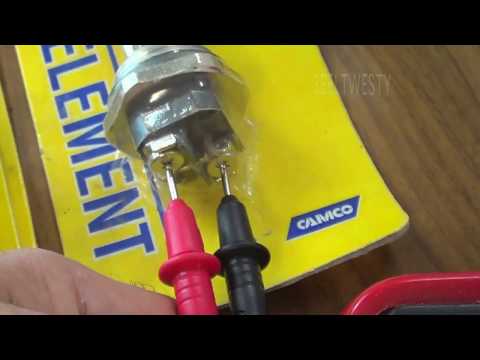 1500 Watt Water Heater element is about 11 ohms 120 volts