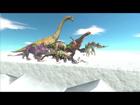 ANCIENT HUMANS FACTION vs ALL FACTIONS [ANIMAL REVOLT BATTLE SIMULATOR]