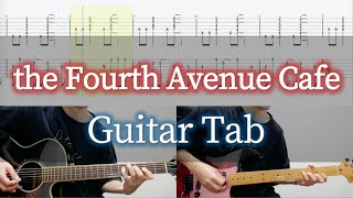 the Fourth Avenue Cafe - L&#39;Arc〜en〜Ciel / Guitar Tab