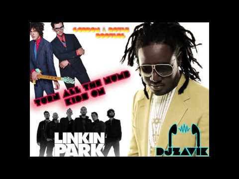 MGMT vs. Linkin Park vs. T-Pain - Turn All The Numb Kids On (Gordon & Doyle Bootleg vs Dj Zavik)