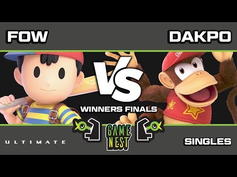 Game Nest Smash It Up: Fow (Ness) vs TLOC | Dakpo (Diddy Kong) - Winners Finals
