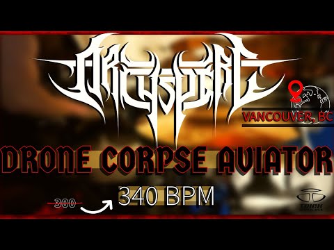 Drone Corpse Aviator @340 BPM // #archspireaudition clips