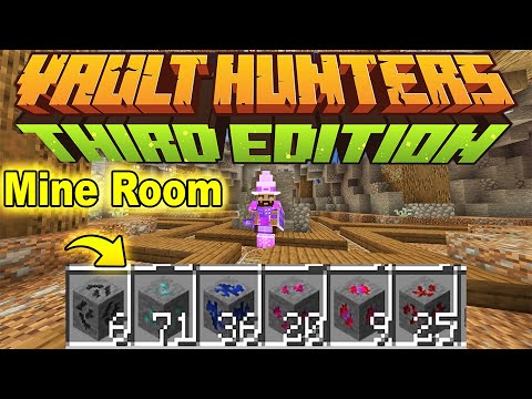 Minecraft: Vault Hunters 1.18 | First Omega Mine Room Ever! | Ep. 48