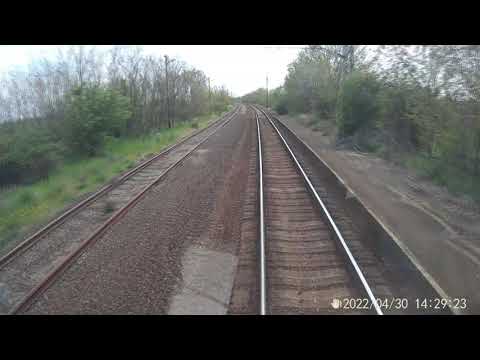 2022.04.30 Railcam 85-ös vonal Gyöngyös-Vámosgyörk