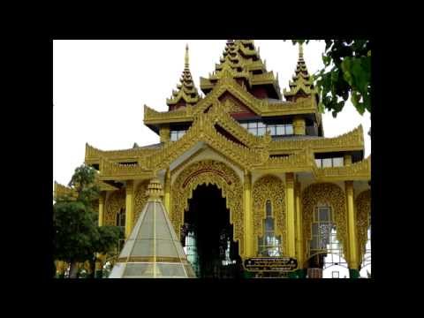Pagode KYAUK TAW GYI Mianmar _ Chùa Phật Ngọc Miến Điện