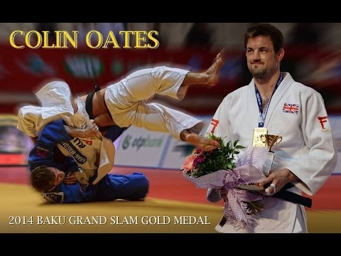 COLIN OATES - BAKU GRAND SLAM 2014 GOLD MEDAL