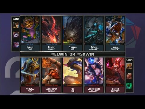 EL vs SK Game 1 Highlights - ELEMENTS vs SK GAMING - Week 5 EU LCS SUMMER 2015
