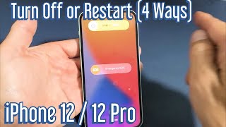 iPhone 12: How to Turn Off  or Restart (4 Ways)