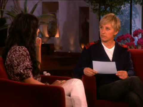 Vanessa Hudgens talks about Zac - The Ellen DeGeneres Show