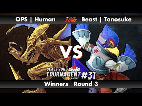 OPS | Human (Ridley) VS Beast | Tanosuke (Falco) - Blast Zone Tournament #31