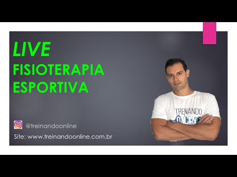 Live sobre Fisioterapia Esportiva com Ft Fernando Alberti
