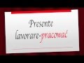 Corso di polacco”Presente del verbo lavorare/pracować ” 