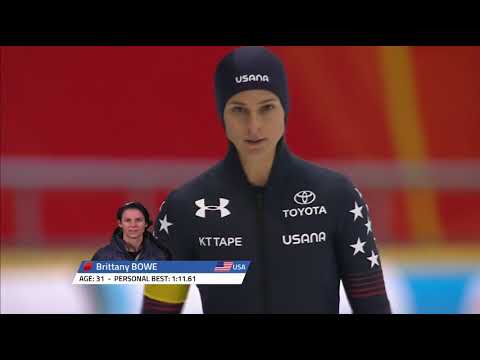Brittany Bowe 1000m Gold