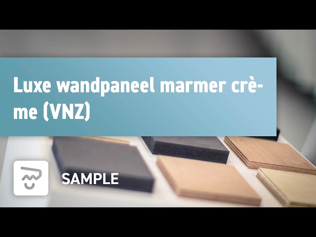 Panneau mural de luxe marbre crème (VNZ)