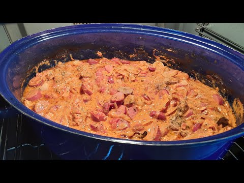 Schlemmertopf für 10 Personen/ leckeres Partygericht einfach und schnell zubereitet.