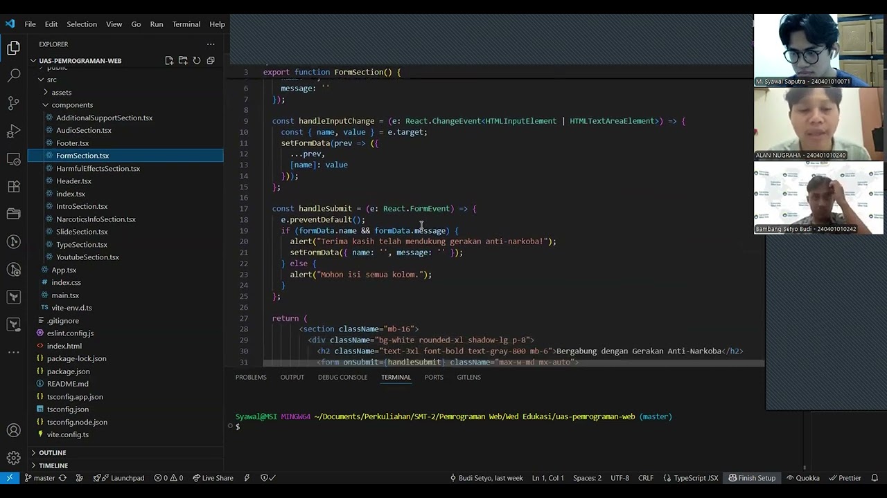 UAS - Pemrograman Web I