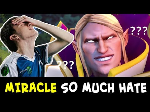 So much hate to Miracle Invoker — non-stop 4 man mid ganks