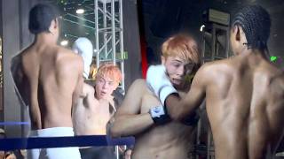 Knox Jolie-Pitt Channels Dad Brad's 'Fight Club' Moves in Muay Thai Exhibition