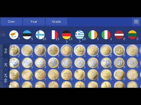 Euro Coin Collection Video