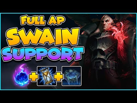 FULL AP SWAIN SUPPORT IS 100% BUSTED | League of Legends Gameplay