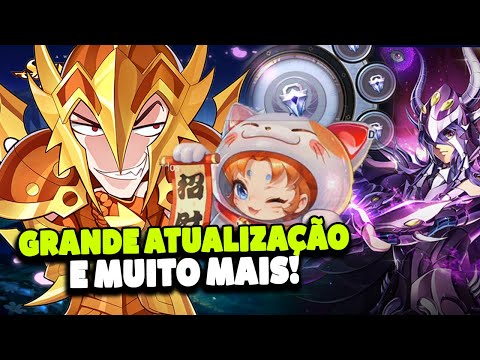 NOVIDADES! NOVO COSMO + GRANDE ATUALIZAÇÃO PVE E FUSÃO DO SERVIDOR - Saint Seiya: Awakening