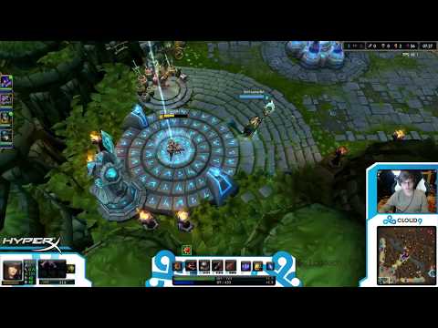 C9 Sneaky Caitlyn vs Ezreal [Challenger Ranked solo queue AD]