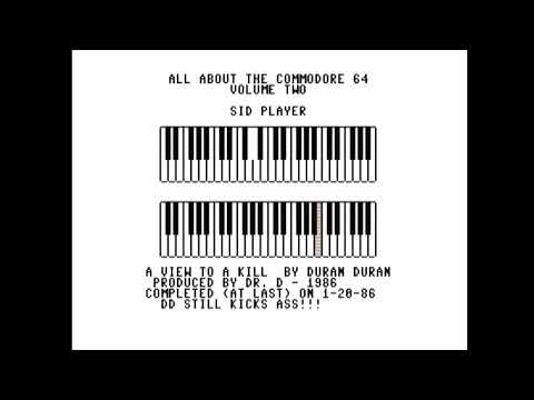 "A View to a Kill" | Duran Duran - Commodore 64 (C64) Sid Player program - REAL SID CHIP