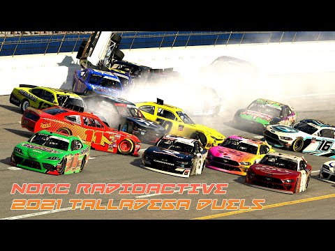NORC 2021 Radioactive: Talladega Duels - "That was (expletive) massive wreck!"