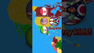 Ohio saved USA from Canada and Mexico 🔥 | Countries in a Nutshell #shorts