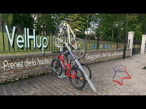 Support 3 vélos double rack - velhup confort_5