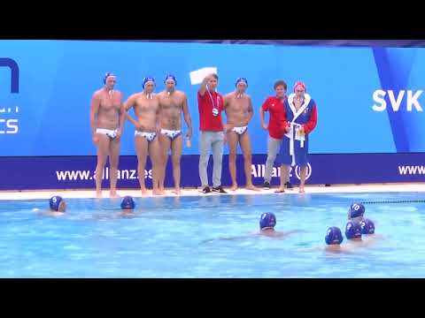 Russia vs Slovakia - Waterpolo Men Euro Championship 2018