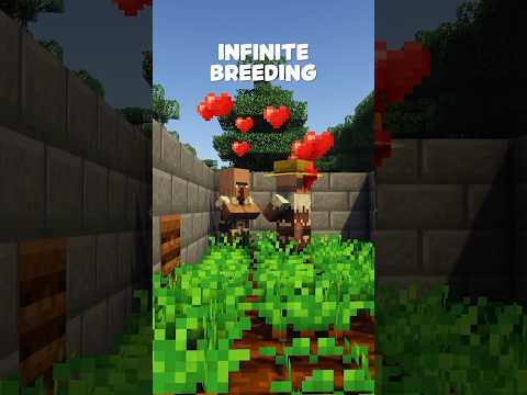 Minecraft Easy Villager Breeder 1.21.9 | NEW Improved Design!  #minecraft  #minecrafttutorial