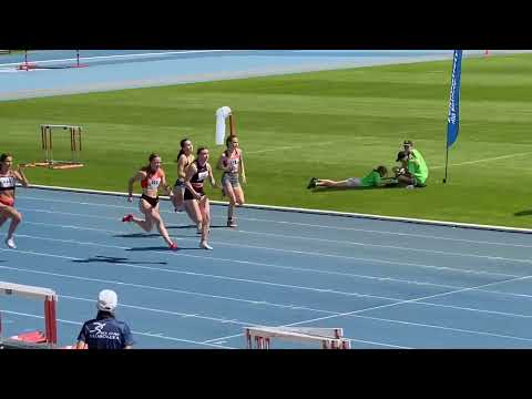 Małgorzata Domagała 100m eliminacje, 29. Ogólnopolskie Zawody LDK! Sieradz 2022, 23.06.2022