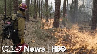 Fighting Wildfires With Fire & Male Midwives: VICE News Tonight Full Episode (HBO)