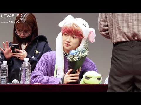 [fancam]181101 스트레이키즈 팬사인회① (StrayKids Felix focus)